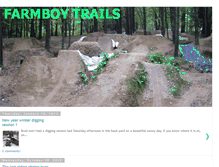 Tablet Screenshot of farmboy-trails.blogspot.com