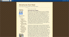 Desktop Screenshot of ouradventuresoutwest.blogspot.com