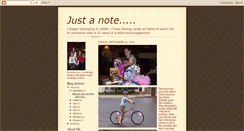 Desktop Screenshot of justanotebylori.blogspot.com
