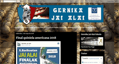 Desktop Screenshot of gernikajaialai.blogspot.com