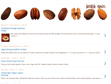Tablet Screenshot of healthnut-recipes.blogspot.com