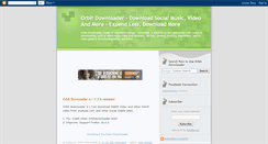 Desktop Screenshot of orbitdownloader.blogspot.com