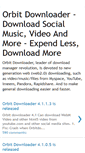 Mobile Screenshot of orbitdownloader.blogspot.com