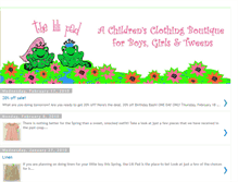 Tablet Screenshot of lilipadland.blogspot.com