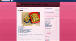 Desktop Screenshot of flahertyfavortierecipes.blogspot.com