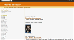 Desktop Screenshot of frasesdoradas.blogspot.com