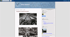 Desktop Screenshot of pjwhatmatters.blogspot.com