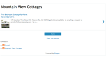 Tablet Screenshot of mtviewcottages.blogspot.com