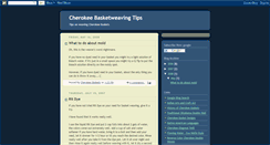Desktop Screenshot of cherokeetips.blogspot.com