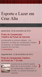 Mobile Screenshot of esportecruzalta.blogspot.com