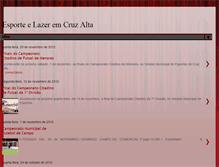 Tablet Screenshot of esportecruzalta.blogspot.com