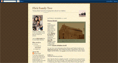 Desktop Screenshot of flickfamilytree.blogspot.com