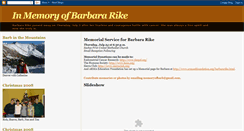 Desktop Screenshot of barbararike.blogspot.com