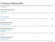 Tablet Screenshot of barbararike.blogspot.com