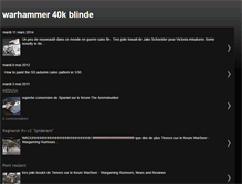 Tablet Screenshot of gardeimperialew40k.blogspot.com