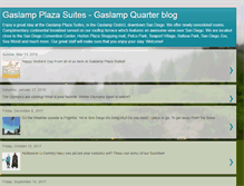 Tablet Screenshot of gaslampplazasuites.blogspot.com