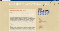 Desktop Screenshot of malawipartnershipofhope.blogspot.com