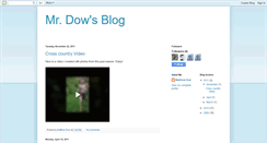 Desktop Screenshot of mrdowsblog.blogspot.com