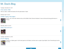 Tablet Screenshot of mrdowsblog.blogspot.com