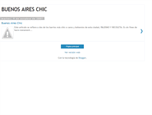 Tablet Screenshot of buenosaires-chic.blogspot.com