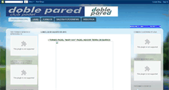Desktop Screenshot of clubpadeldoblepared.blogspot.com