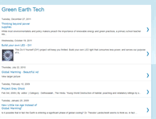 Tablet Screenshot of earthisours.blogspot.com
