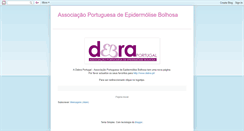 Desktop Screenshot of epidermolise-bolhosa.blogspot.com