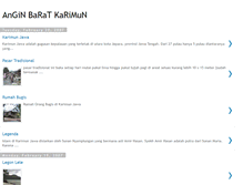 Tablet Screenshot of angin-barat-karimun.blogspot.com