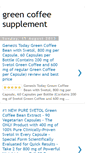 Mobile Screenshot of greencoffeesupplements.blogspot.com