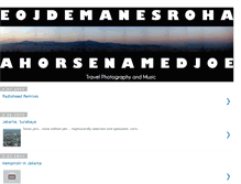 Tablet Screenshot of ahorsenamedjoe.blogspot.com