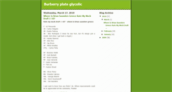 Desktop Screenshot of burberplaglycol.blogspot.com