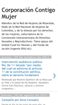 Mobile Screenshot of corporacioncontigomujer.blogspot.com