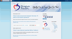 Desktop Screenshot of mycaregiverservices.blogspot.com