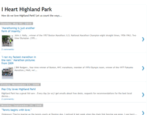 Tablet Screenshot of ihearthighlandpark.blogspot.com