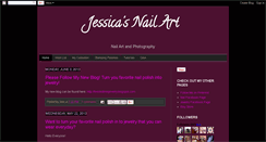 Desktop Screenshot of jessicasnailart.blogspot.com