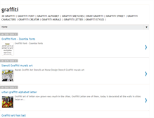 Tablet Screenshot of graffiti-alphabet-letter.blogspot.com