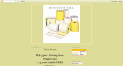 Desktop Screenshot of discounttillrolls.blogspot.com