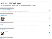Tablet Screenshot of joshwholt.blogspot.com