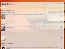 Tablet Screenshot of clubedolivro123.blogspot.com