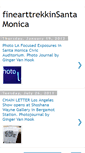 Mobile Screenshot of finearttrekkinsantamonica.blogspot.com