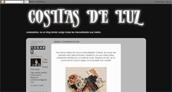 Desktop Screenshot of cositasdeluz.blogspot.com