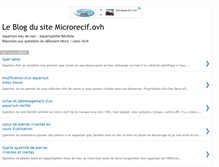 Tablet Screenshot of micro-recif.blogspot.com