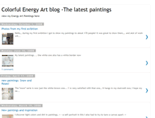 Tablet Screenshot of colorful-energy-art.blogspot.com