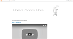 Desktop Screenshot of haters-gonna-hate.blogspot.com