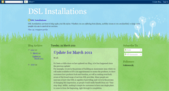 Desktop Screenshot of dslinstallations.blogspot.com