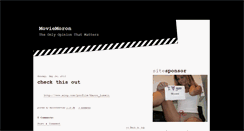 Desktop Screenshot of moviemoron.blogspot.com