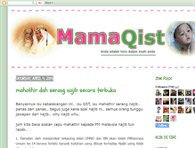 Tablet Screenshot of mamaqist.blogspot.com