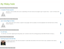 Tablet Screenshot of myhidey-hole.blogspot.com