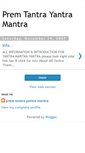 Mobile Screenshot of premtantrayantra.blogspot.com