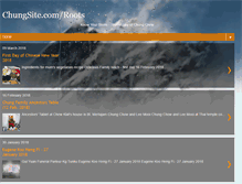 Tablet Screenshot of chungsite-roots.blogspot.com